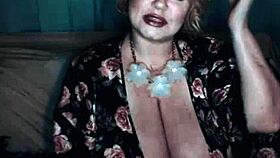 Big boobed blonde’s live webcam moments compiled in one video