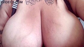 Mary Jhuana plays with huge tits 😍