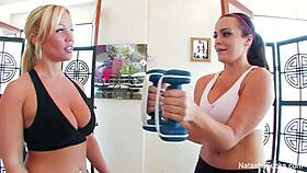 Natasha Nice Fucks Austin's Workout