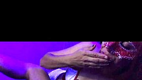 naughty latina nurse with big ass rides big cock in massage.