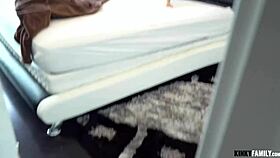 Kinky Family - Glasses-Wearing Stepsis Violet Rain Gets Nailed Hard