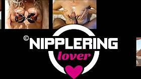 أم Nippleringlover تدخل صباعها وكماشة في كسها المثقوب كومبو مجنون