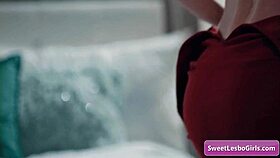 Stunning Blonde Lesbos Lena Paul and Sinn Sage Explode in Massage!