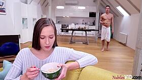 Stacy Cruz enjoys cum pleasure!