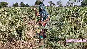 Owner secretly takes the tender girl home from the field for pleasure.