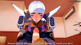 Valkyrie blowjob pov sex in apex legends fantasy