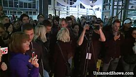 Hot Stripper Nurse on Stage Says, I’m Swallowing This Cock Right Now for You.