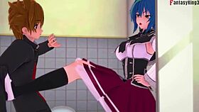 xenovia and issei fucking while rias finds out the ntr madness