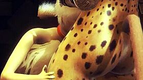 this young fox in furry yaoi hentai sucks two futanari dicks. he takes all the cum in his mouth like a pro!