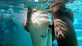 teen amateur underwater with bbc