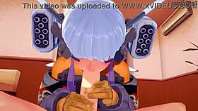 Valkyrie blowjob pov sex in apex legends fantasy