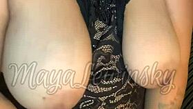 Titty Lovers Unite For Asian Babe With Tattoo And Natural Tits.