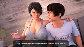 Complete gameplay of milfy city part 13 1 0 with blonde whore and strapon fetish