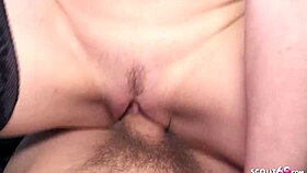 German Scout Picks Up Skinny Freckled Redhead French Wife Luna Thurman for Casting Fuck