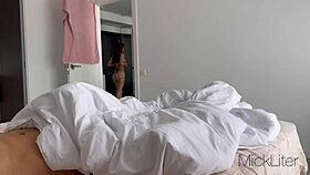 Stepsister Surprises With Morning Blowjob