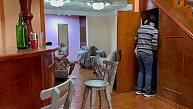 i fucked my neighbor's boyfriend, he got hot and fucked my ass without anyone seeing us