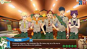 Game friends camp episode 36 - Keitaro diary Russian voiceover