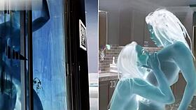 Beautiful Croatian Bodybuilder Licks Ass And Kisses In Lesbian Scene.