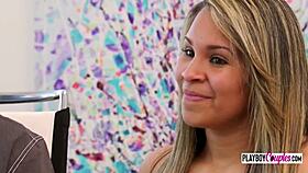 Swinger Guys Rub Oil on Ladies’ Big Asses Before a Steamy Foreplay Session.