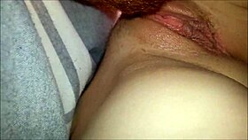 Watch this ginger dude devour her dripping pussy up close?