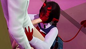 meruccubus studies then relaxes in 3d hentai