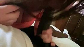 She says, 'I really love sucking cock, don't I?'