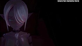 Hot Anime Elf Teen Gets Titjob After Pussy Sit!