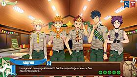 Game friends camp episode 36 - Keitaro diary Russian voiceover