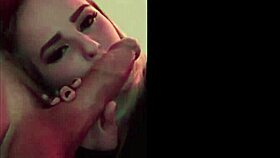 a wild night unfolded with my dick getting sucked by a ton of girls in a homemade orgy