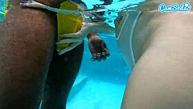 teen amateur underwater with bbc