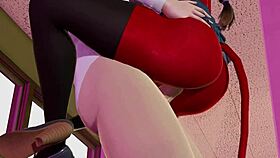 meruccubus studies then relaxes in 3d hentai