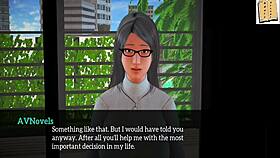 In my new family episode 236, she's riding me with her big ass and tits.