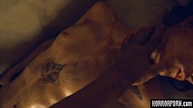 Brunette Bound In Outdoor Doggystyle Threesome With Beastly Intensity.