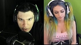 Joycgee and Trainwrecks ask, 'Ready for our live webcam show?'