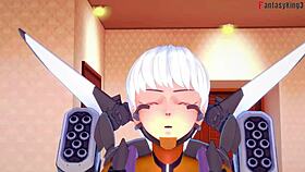 Valkyrie blowjob pov sex in apex legends fantasy