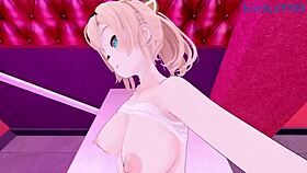 i watch kazama iroha and roboco-san have intense sex with creampie in this hololive vtuber pov hentai