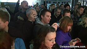 Hot Stripper Nurse on Stage Says, I’m Swallowing This Cock Right Now for You.