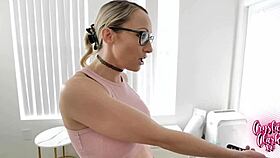 step-auntie needs help with her handjob, oh boy