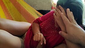 latina wife gives oral to her horny husband