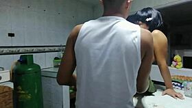 Wife fucks plumber without husband noticing