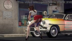 What's behind hot rod dancer Alexxa's moves in 3D?