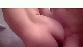 my stepsister and i fuck wildly in the bathroom