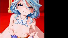 genshin freyna motion damage voice in doggystyle hentai