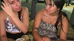 My Girlfriend and I Get Wild Fucking in a Taxi with Deepthroat and Doggystyle.