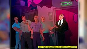 Astros Do Basquete Completo - As Maiores Pirocas Dos Desenhos Gays