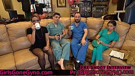 channy crossfire’s 2022 gyno checkup by male doc canada! 🩺