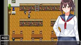 Deixando um garoto do col�gio estudar o corpo feminino na biblioteca - the class president cant get discouraged - parte 5. Fetish hentai tits panties ass public big ass boss classroom masturbation.