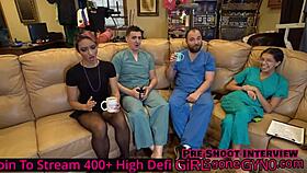 channy crossfire’s 2022 gyno checkup by male doc canada! 🩺