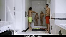 Stepbrothers Swap Stepsisters for Naughtiest Foursome Taboo