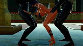 Candace In Double Penetration Hentai Action